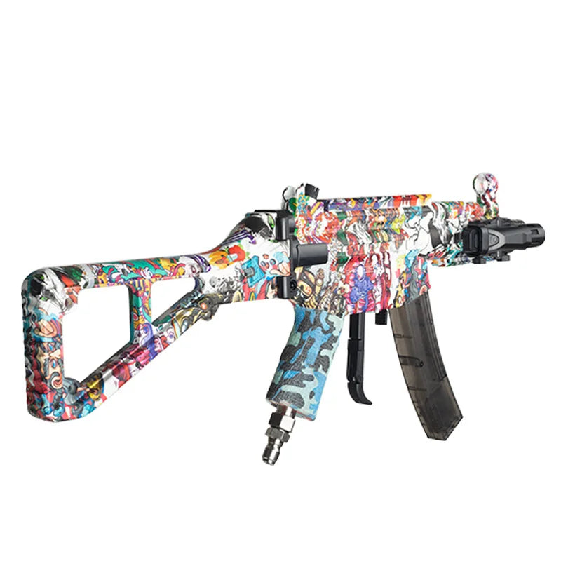 Simulated Rifle Car Wash Water Gun Joker Dinosaur Black Spray with 22mm External and 14mm Internal Hole Fun Car Washer