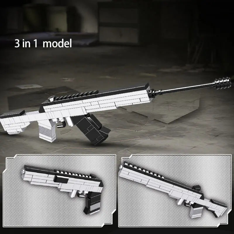 WOMA TOYS C0172 Building Brick weapon Military Toy Army Model Sniper Pistol M416 Mp5 P90 Micro Gun Block