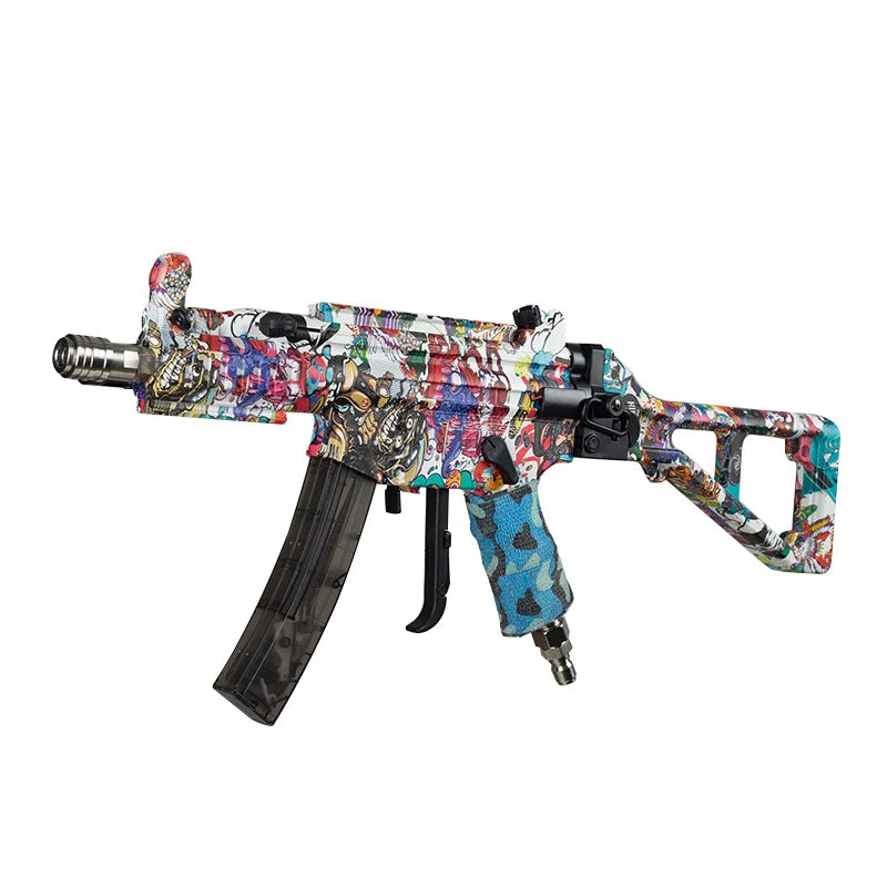 Simulated Rifle Car Wash Water Gun Joker Dinosaur Black Spray with 22mm External and 14mm Internal Hole Fun Car Washer
