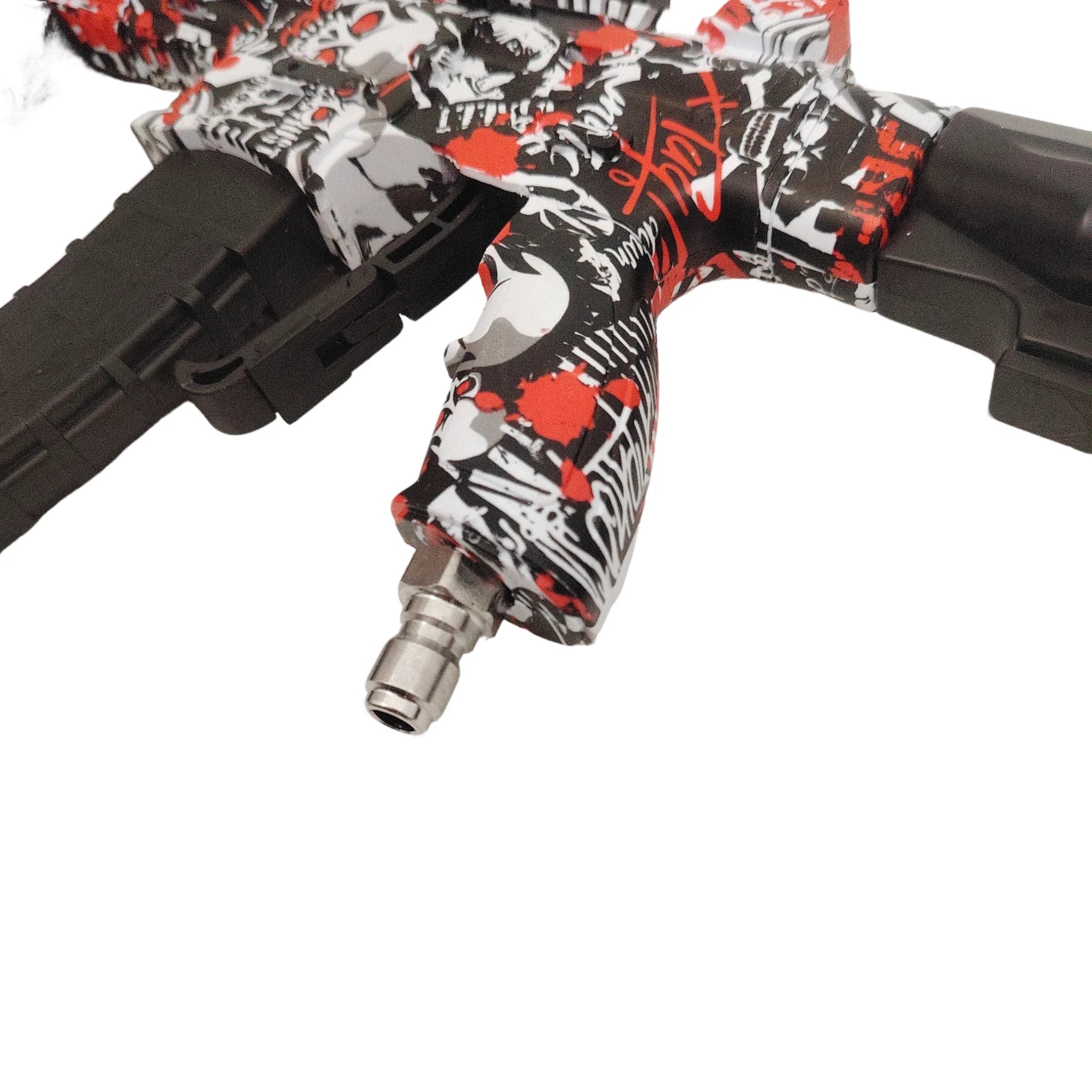 Simulated Rifle Car Wash Water Gun Joker Dinosaur Black Spray with 22mm External and 14mm Internal Hole Fun Car Washer