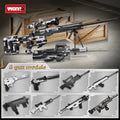 WOMA TOYS C0172 Building Brick weapon Military Toy Army Model Sniper Pistol M416 Mp5 P90 Micro Gun Block