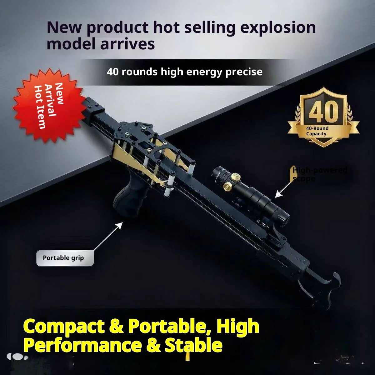 JFU 40-shot High-precision Compound Bow Shallow Dragon Flat Aviation Aluminum Alloy Infrared Scope Adult Lightweight Compact