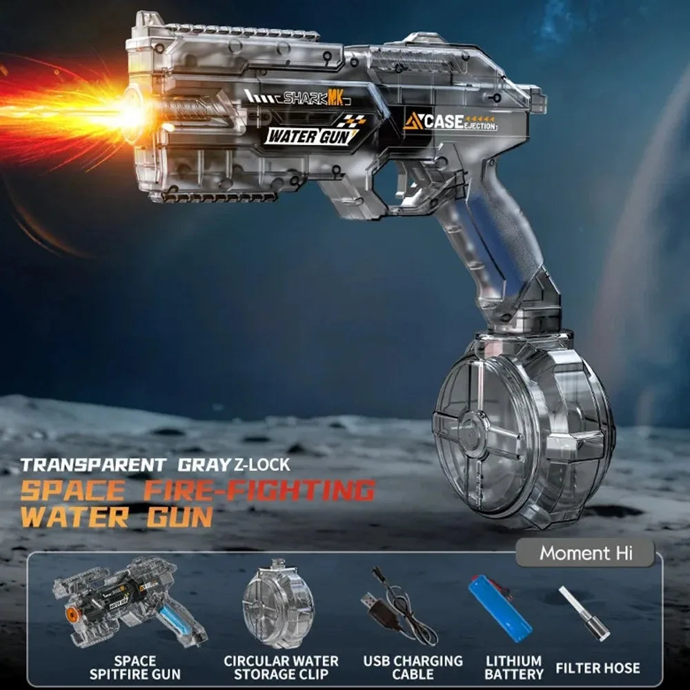 TK HOT! Electric Water Guns for Adults Powerful Squirt Automatic Water Blasters Summer Outdoor Beach Toy Compatible