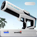 Powerful Electric Water Guns for Adults, Automatic Splash Blaster with Water Suction, Summer Outdoor Beach Toys for Boys Gift
