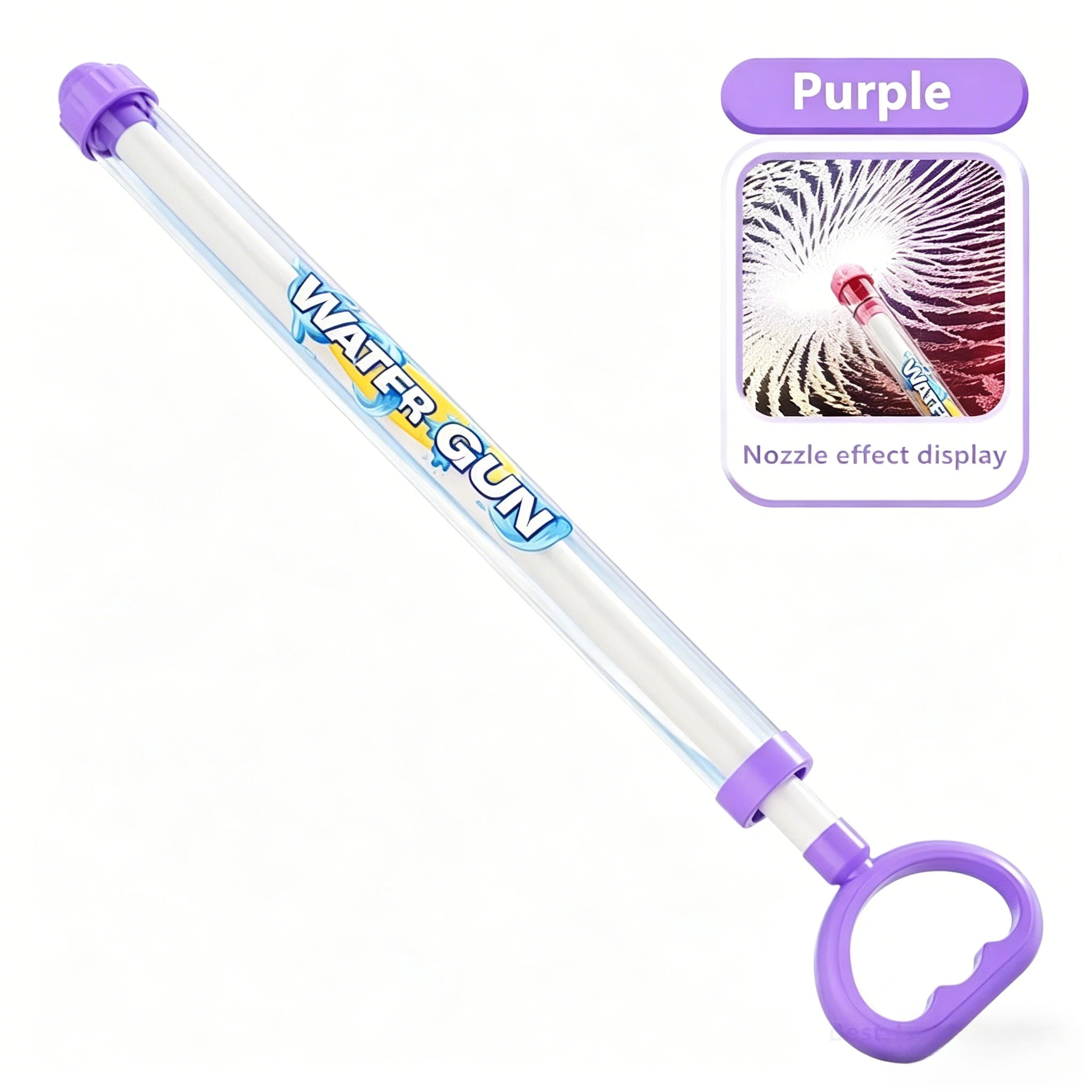 Summer Fireworks Water Gun Toy Pull-out Water Gun Beach play water multiplayer play water games suitable gift for children's day