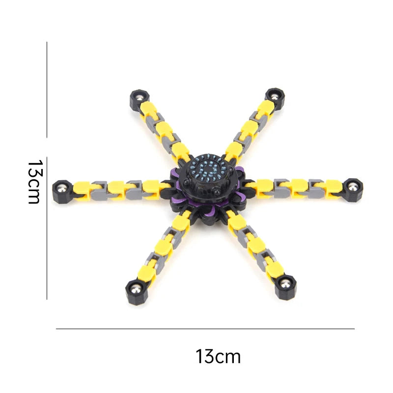 Deformed Fidget Spinner Chain Toys For Resistance Hand Spinner Vent Toys Adult Gift
