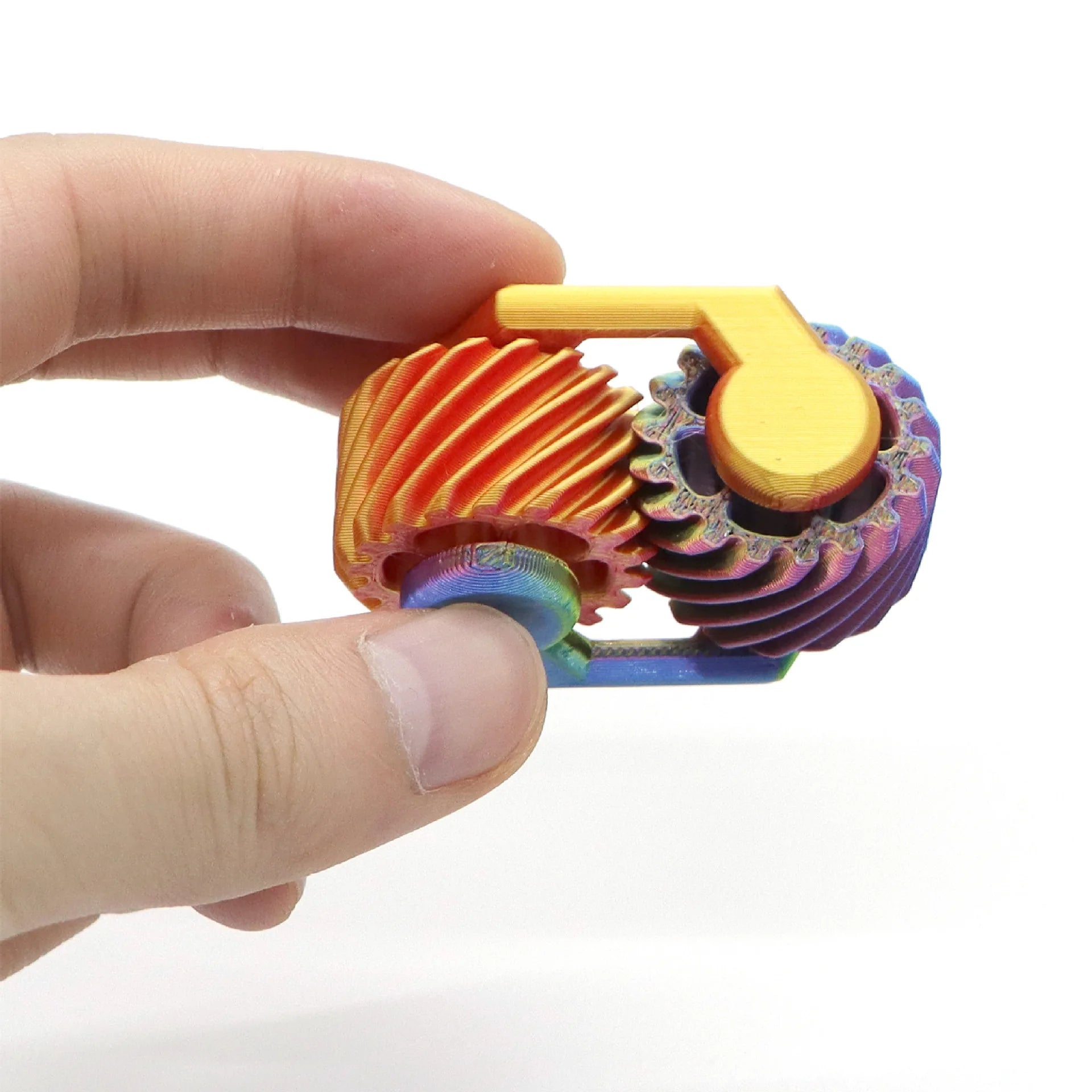 Popular Fidget Spinner 3D printed fingertip gear decompression toy mini gyroscope  Fidget Toy for Adults Teens Kids