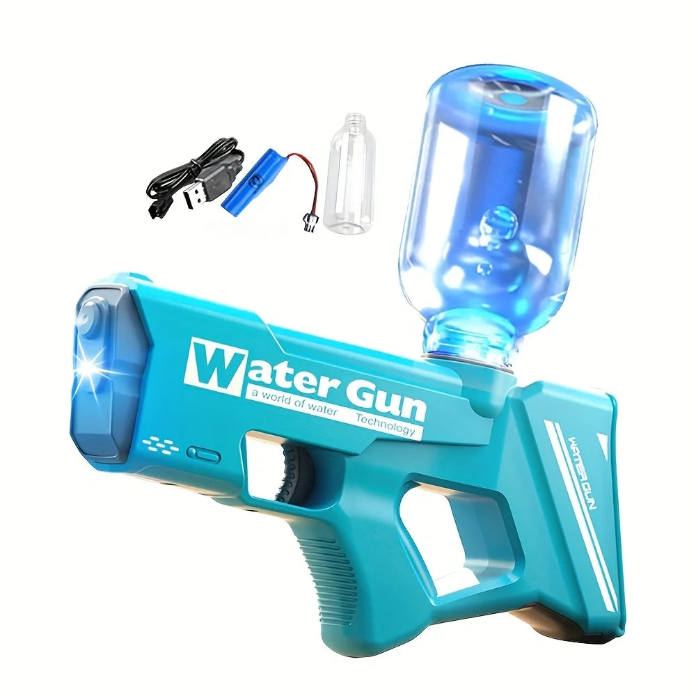 Electric Water Guns For Adults Powerful Squirt Automatic Water Suction Water Blasters Summer Outdoor Beach Toy For Boys Kid Gift