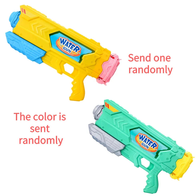 New Air Pressure Manual Water Gun, Random Color, Essential Outdoor Water Toy for Kids