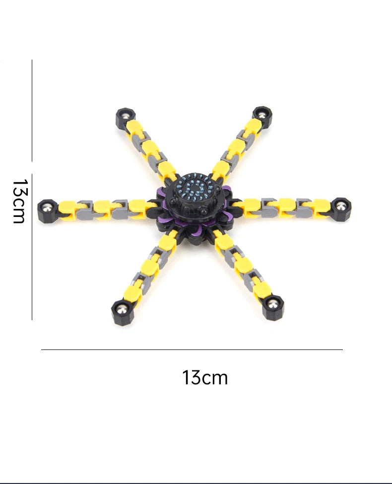 Deformed Fidget Spinner Chain Toys For Resistance Hand Spinner Vent Toys Adult Gift