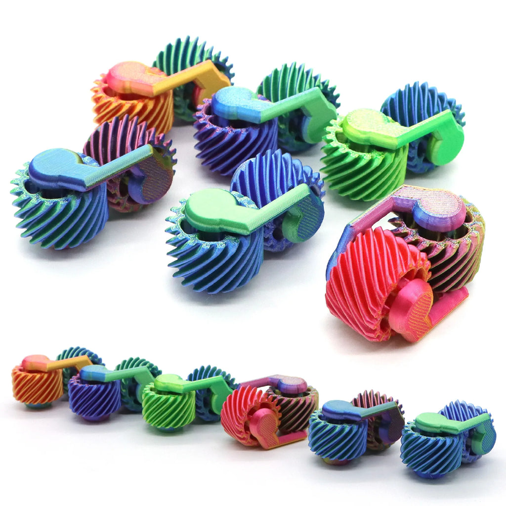 Popular Fidget Spinner 3D printed fingertip gear decompression toy mini gyroscope  Fidget Toy for Adults Teens Kids