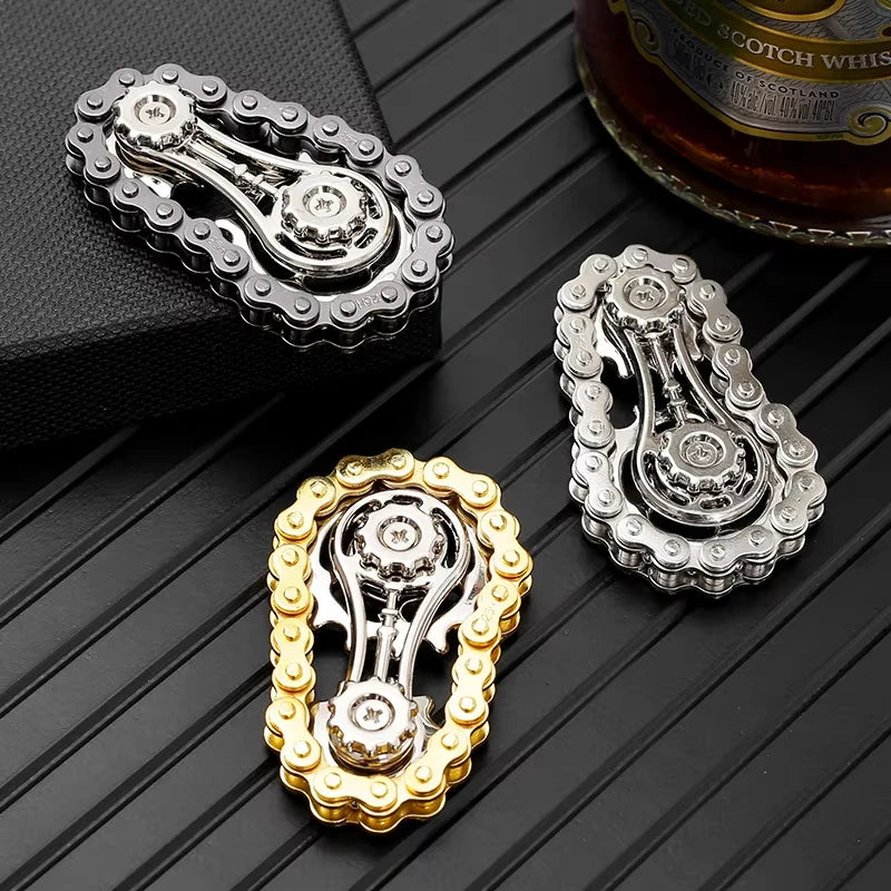 Creative Fidget Spinner For Adults Edc Gear Fingertip Gyro Stress Relief Fingertip Trainer Anxiety Relief Office Desk Playing