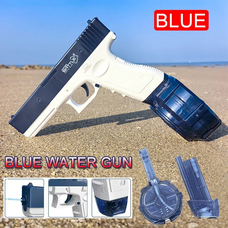 Electric Water Gun Toys Bursts Children's High-pressure Strong Charging Energy Water Automatic Water Spray Children's Toy Guns