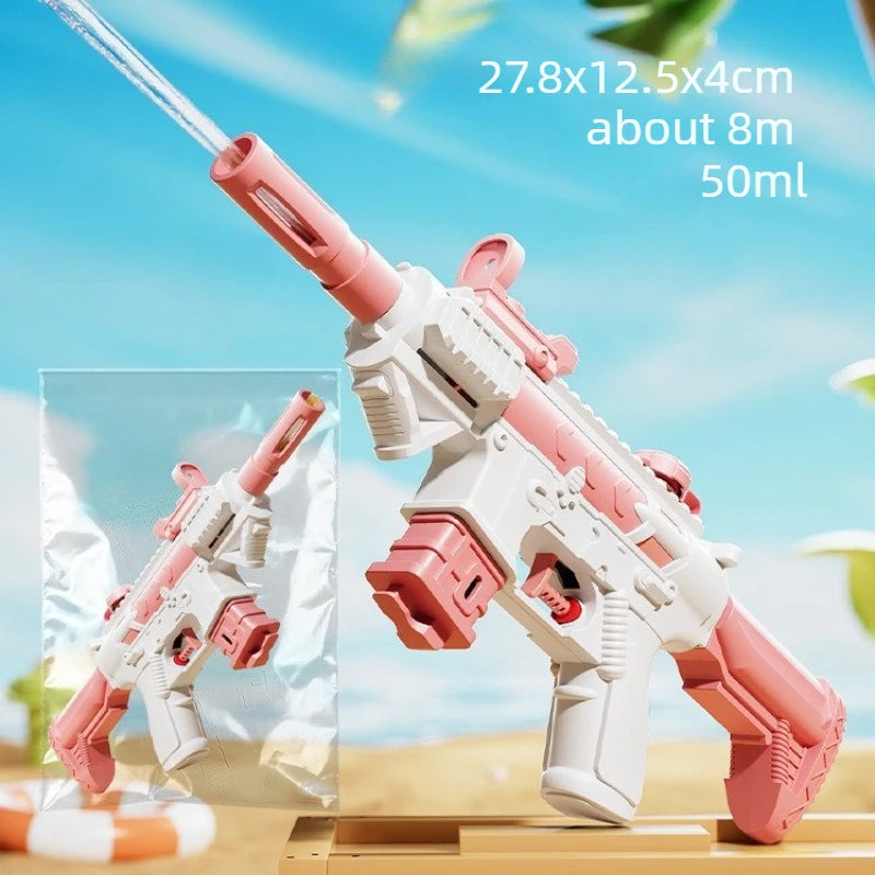 M416 Water Gun Toy High Capacity Water Gun Powerful Water Pistol Long Range Water Gun Water Beach Toy Gun Summer Toy