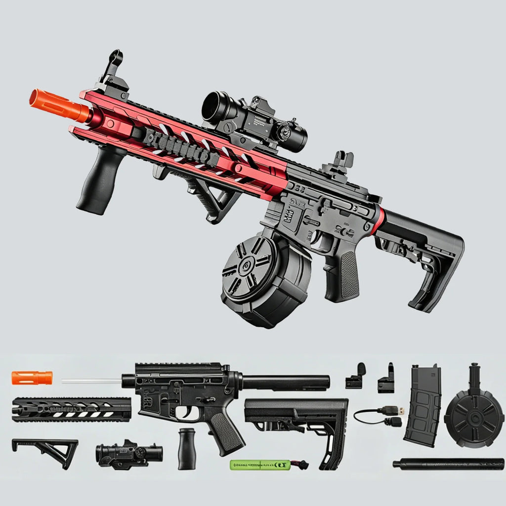 Gel Blasters Gun Toys for Full Auto 7.4V Electric Long Range Outdoor Team Game Battle Blaster For Adults&Teens [No Ammo]