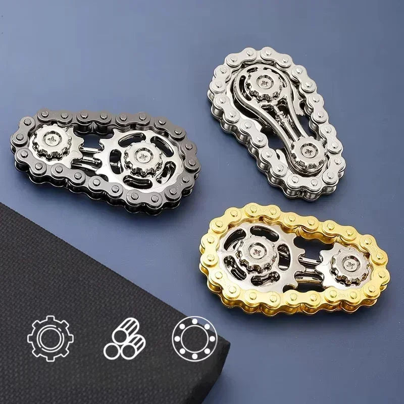 Creative Fidget Spinner For Adults Edc Gear Fingertip Gyro Stress Relief Fingertip Trainer Anxiety Relief Office Desk Playing