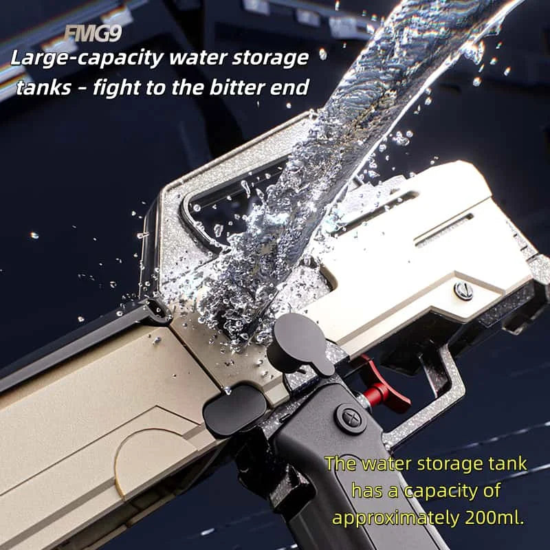 Manual Submachine Gun,Portable Continuous-Fire Water Gun Toy for Summer Beach, Pool, or Outdoor Play–Perfect for Kids and Adults