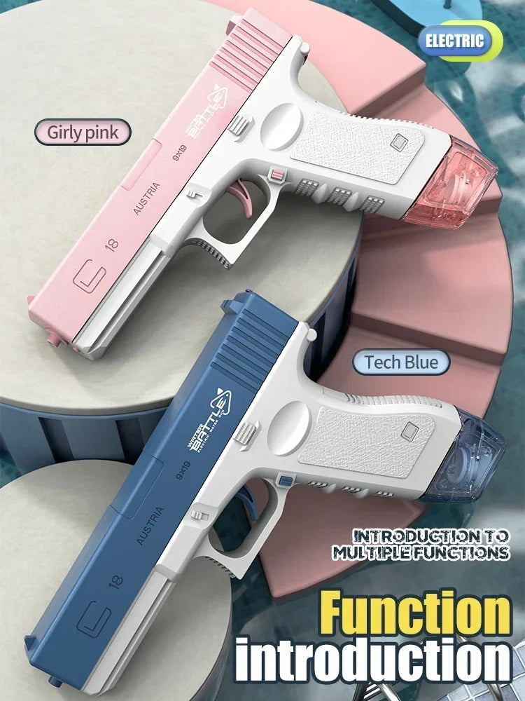 Electric Water Gun Toys Bursts Children's High-pressure Strong Charging Energy Water Automatic Water Spray Children's Toy Guns