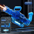 u Auto Gatling Water Cannon Rotating High-Pressure Large Capacity Gatling Water Gun Toy Adults Outdoor Summer Fun Play Kid Gifts