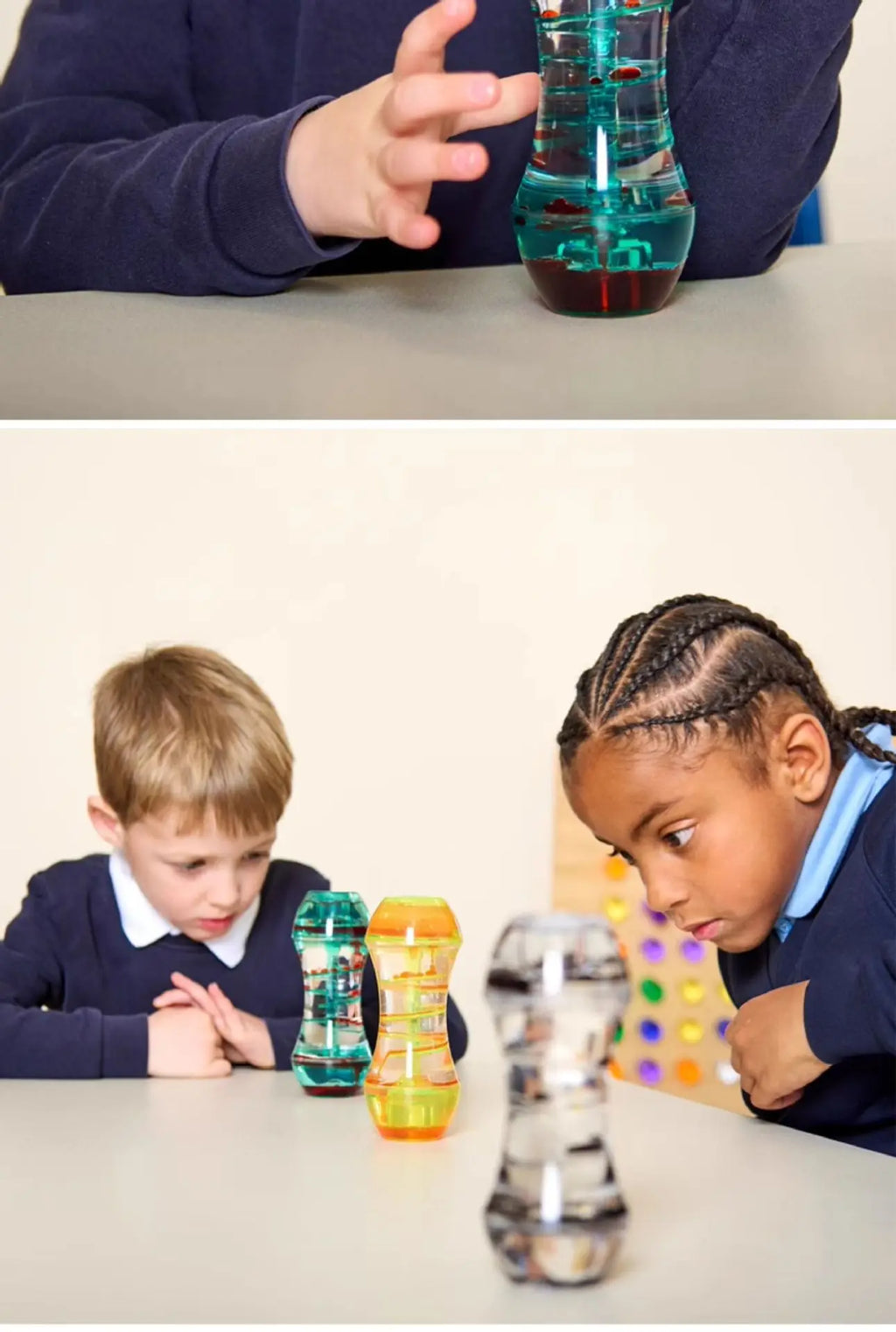 Stress Relief Toys, Emotional Learning Resources, Children's Liquid Motion Stress Relief Toys, Special Needs Developmental Toys, Oil Drop Stress-Relief Desktop Crafts, Christmas Campus Children's Gifts