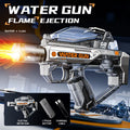 Electric Water Gun Toy Kids Water Squirt Gun with Lights and Sound Automatic Continuous Firing Watergun Beach Pool Outdoor Toy