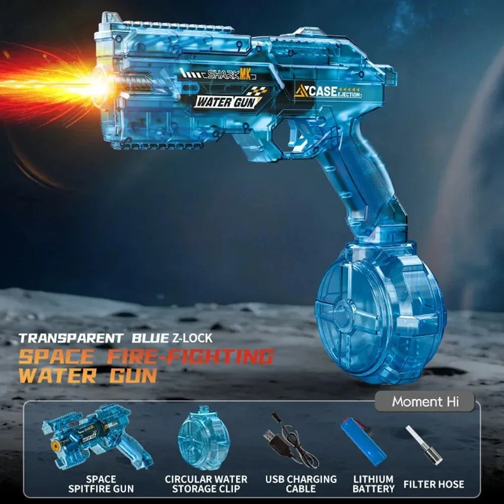TK HOT! Electric Water Guns for Adults Powerful Squirt Automatic Water Blasters Summer Outdoor Beach Toy Compatible