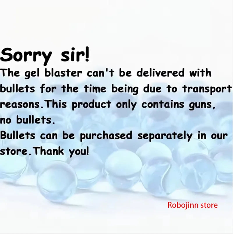 Gel Blasters Gun Toys for Adults 500 Rounds Full Auto 7.4V Electric Long Range Outdoor Team Game Battle Blaster For Adults&Teens