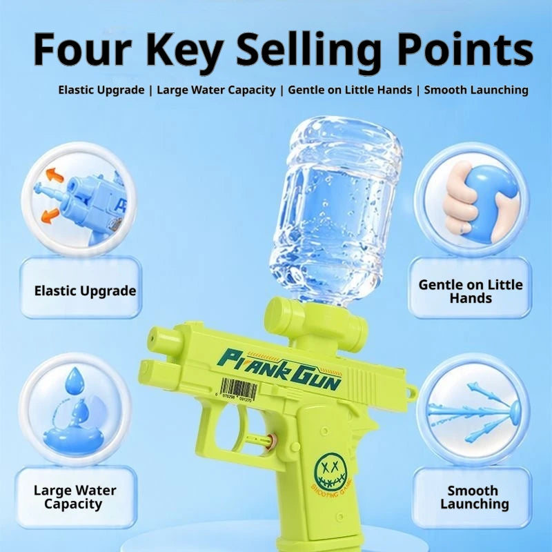 2026 Two-Way Water Gun Prank Water Gun Toy Large Capacity Stress Relief Game Outdoor Indoor Adult Child Interaction Shoot Gift