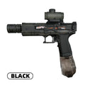 Flame Effect Electric Water Gun, Automatic Bursts Water Blaster with Blowback Action, Summer Pool Beach Water Fight Games Toy