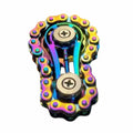 Creative Flywheel Fidget Spinner Spinning Top DIY Sprockets Fingertip Gyro Novelty Durable Hand Spinner Chain Gear Party Favors