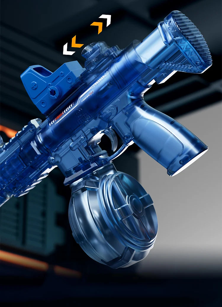 Electric Water Gun For Kids Adults Fully Automatic Water Pistol With LED Light Children's Garden Outdoor Pool Beach Water Toys