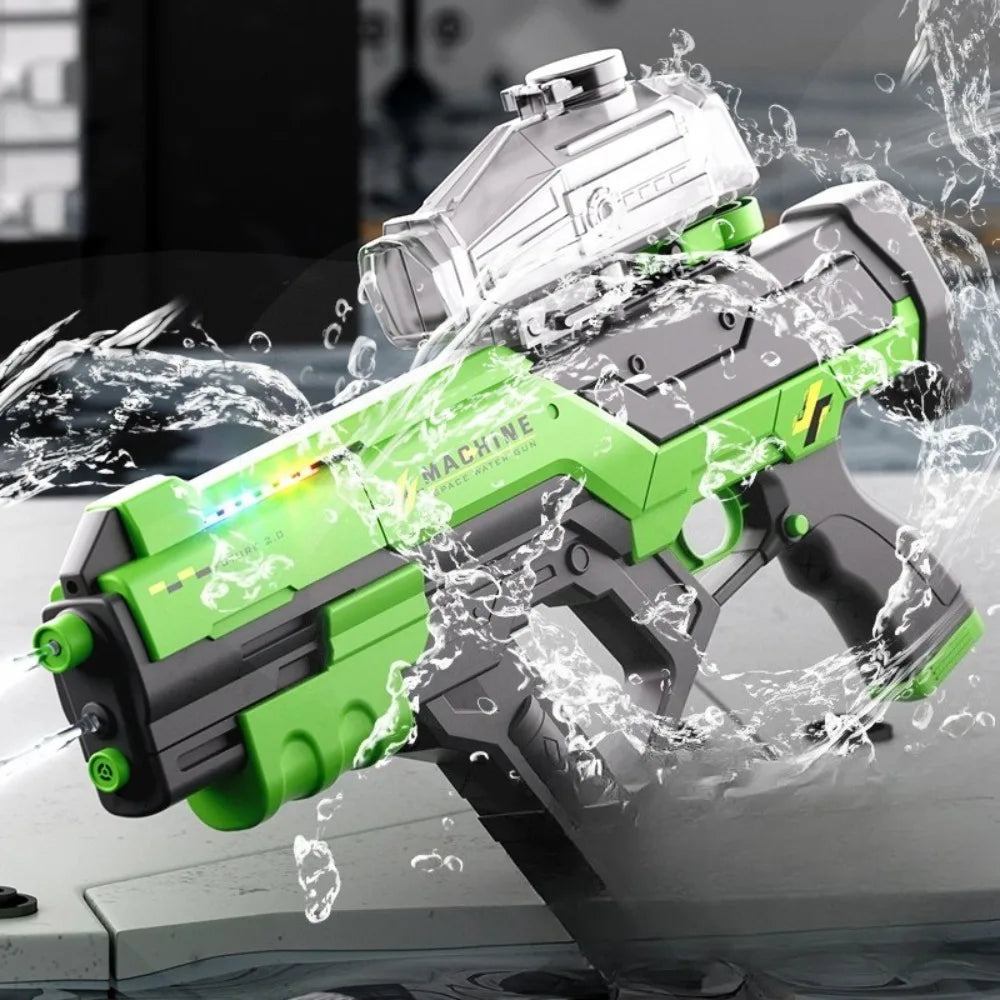 Electric Water Gun Automatic Continuous Shooting Water Blaster Summer Outdoor Beach Pool Water Fight Toy for Kids Adults