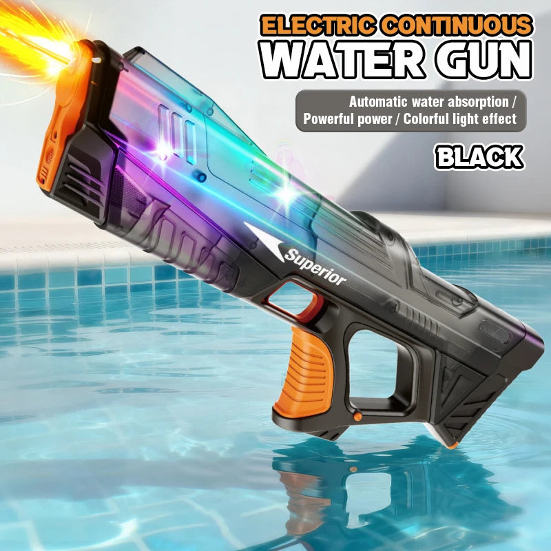 Electric Water Guns For Adults Powerful Spray Automatic Water Suction Water Blasters Outdoor Party Beach Toy For boys Kid Gifts
