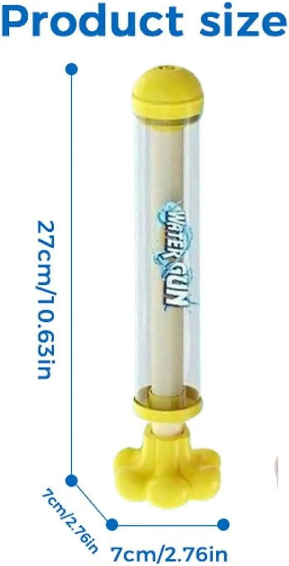 Fireworks Water Gun: High Pressure Pull-Out Water Blaster, Summer Beach Pool Toy, Outdoor Splash Game Prop for & Adults