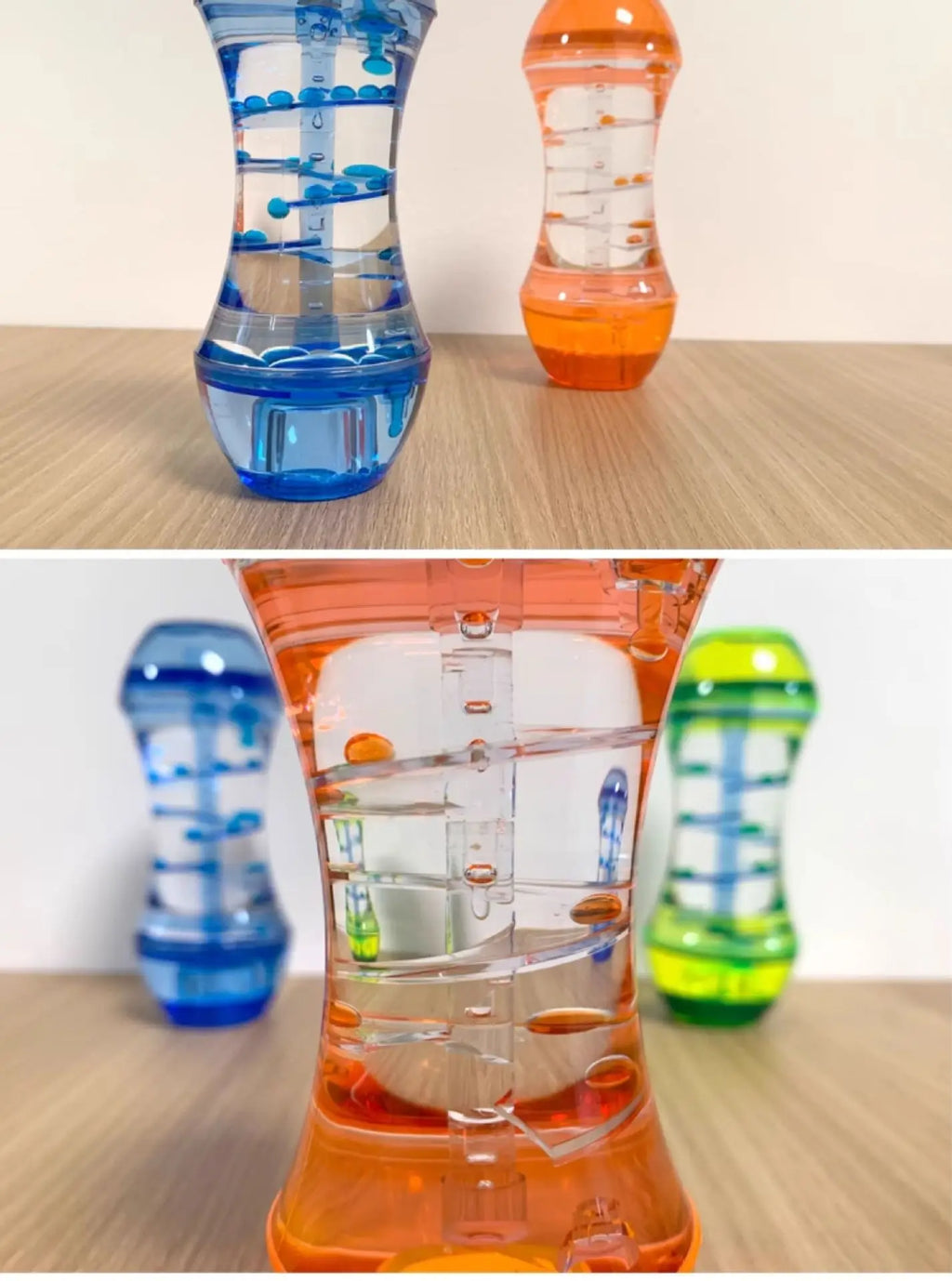 Stress Relief Toys, Emotional Learning Resources, Children's Liquid Motion Stress Relief Toys, Special Needs Developmental Toys, Oil Drop Stress-Relief Desktop Crafts, Christmas Campus Children's Gifts