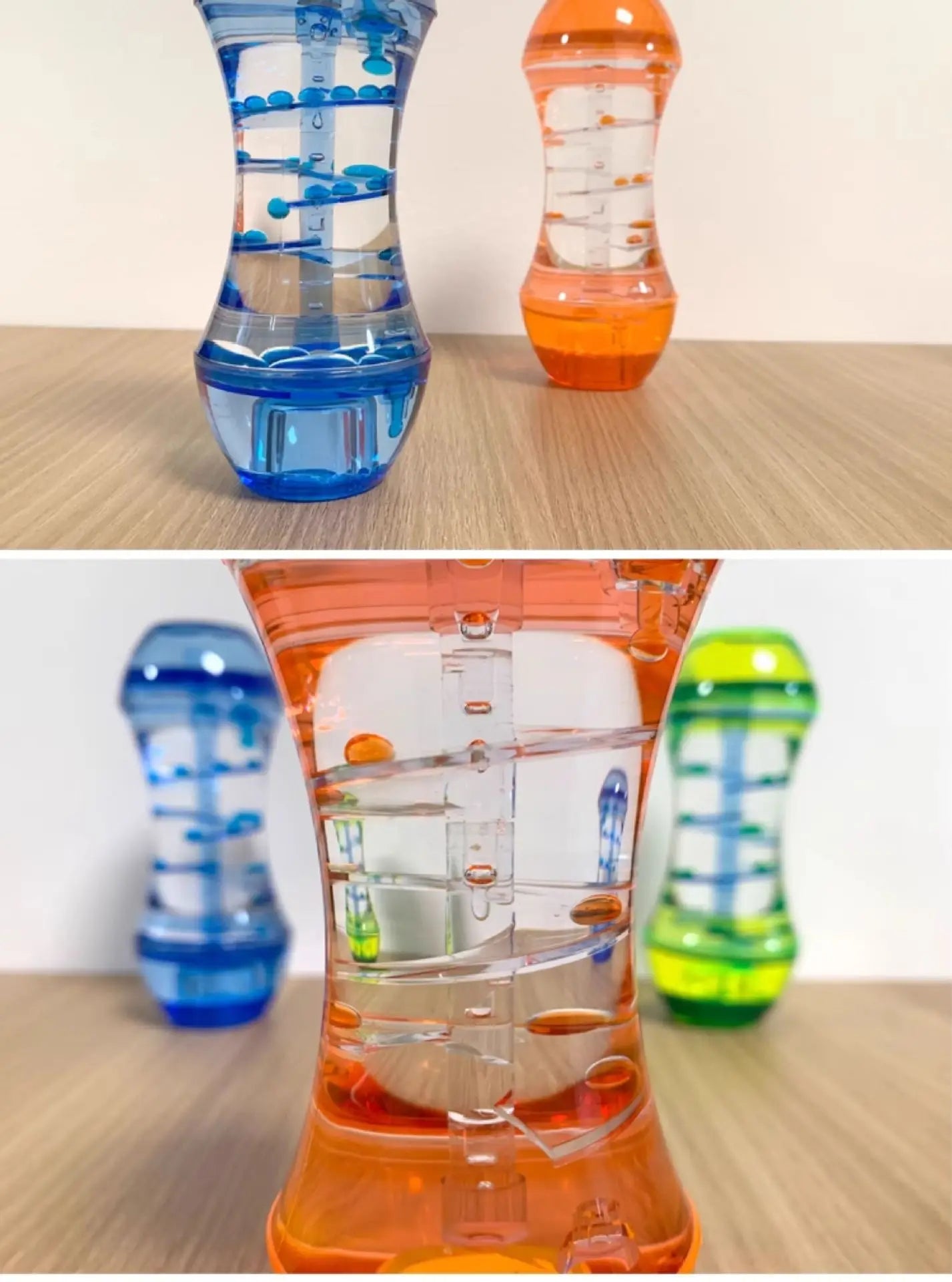Stress Relief Toys, Emotional Learning Resources, Children's Liquid Motion Stress Relief Toys, Special Needs Developmental Toys, Oil Drop Stress-Relief Desktop Crafts, Christmas Campus Children's Gifts