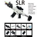 Nylon SLR Gel Blaster Toy for Family Fun Safe Eco Friendly Gel Ball Blaster for Outdoor Parent Child Games 30m Range