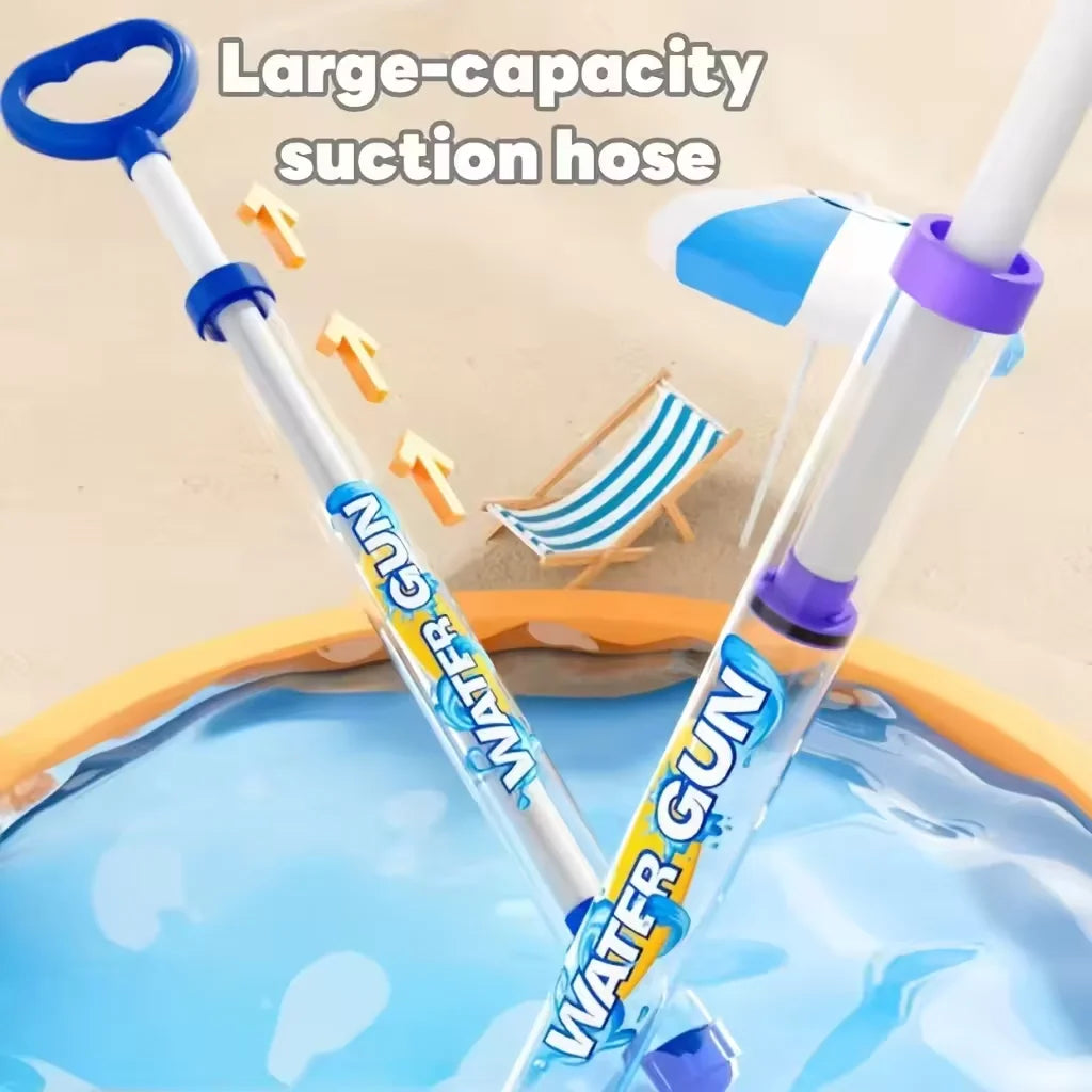 Summer Fireworks Water Gun Toy Pull-out Water Gun Beach play water multiplayer play water games suitable gift for children's day
