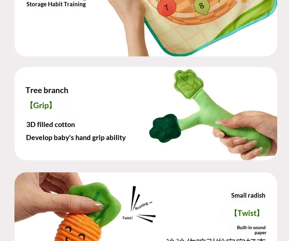 baby toys sensory sensory toys Carrot Pulling Baby Toy