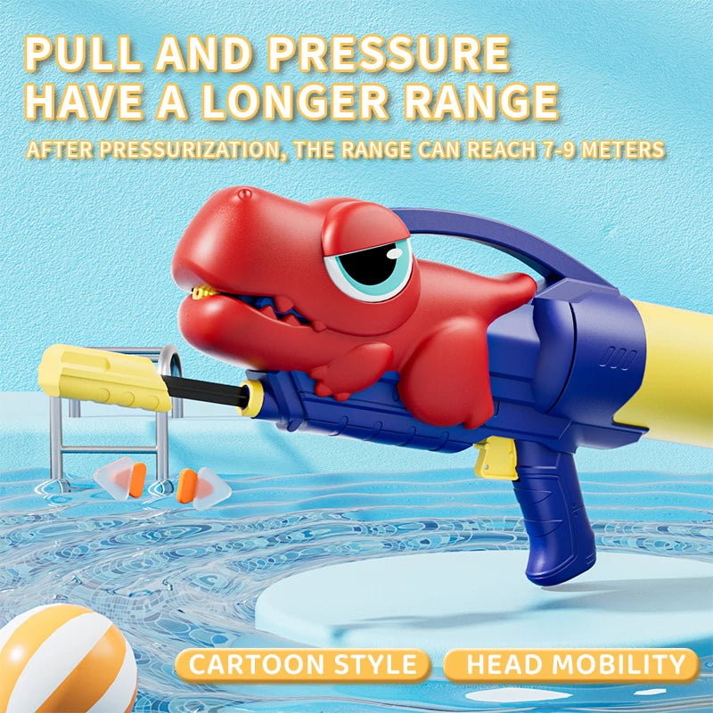 Children's Toy Water Spray Gun Boy Water Gun Water Fight Dinosaur Water Gun Girl Beach Water Toy Holiday Gift