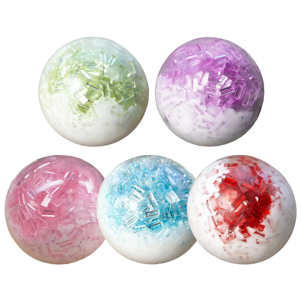 Crunchy Stress Ball Stress Relief Noisy Squeeze Toys for Kids Teens Adults Students Travelers Studying Working Travel
