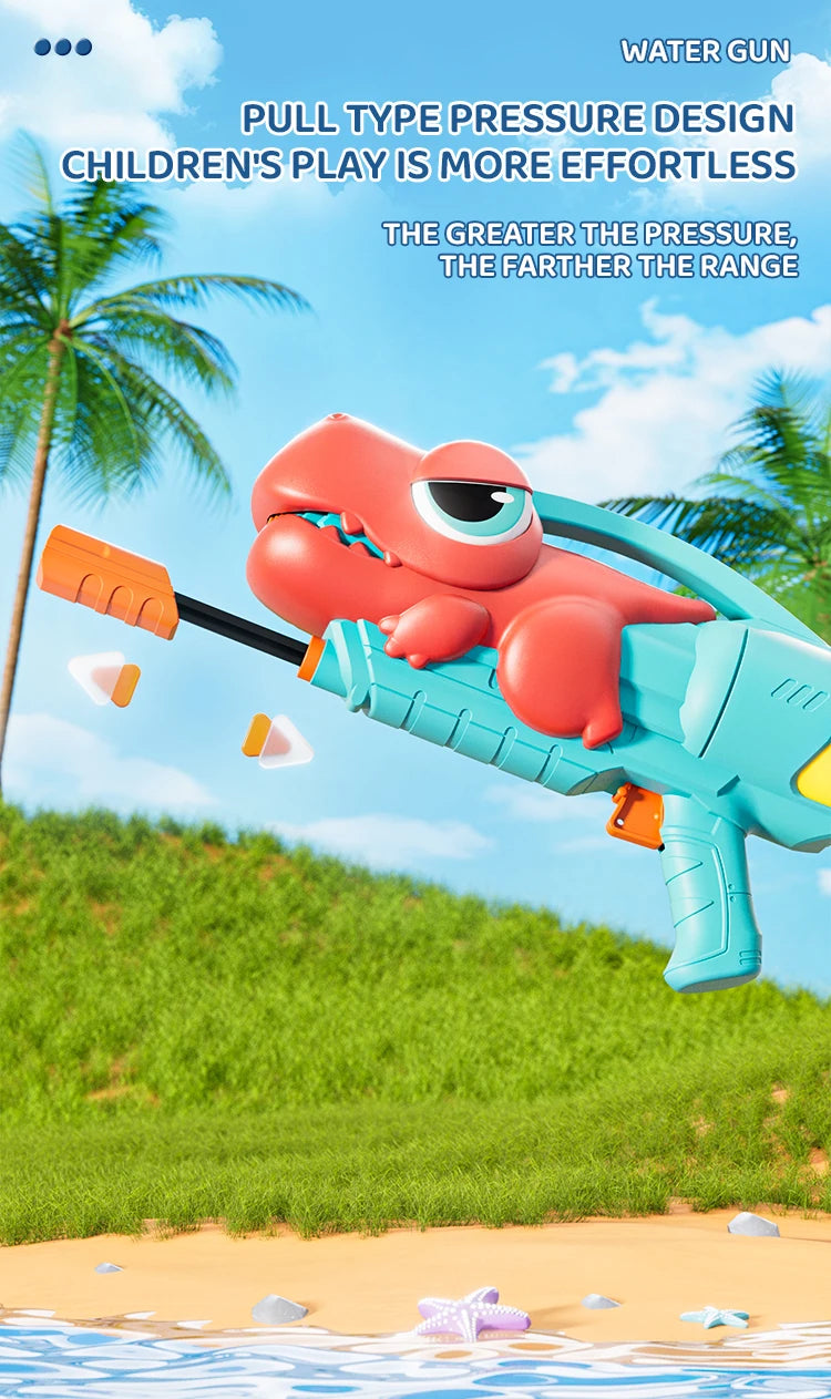 Children's Toy Water Spray Gun Boy Water Gun Water Fight Dinosaur Water Gun Girl Beach Water Toy Holiday Gift