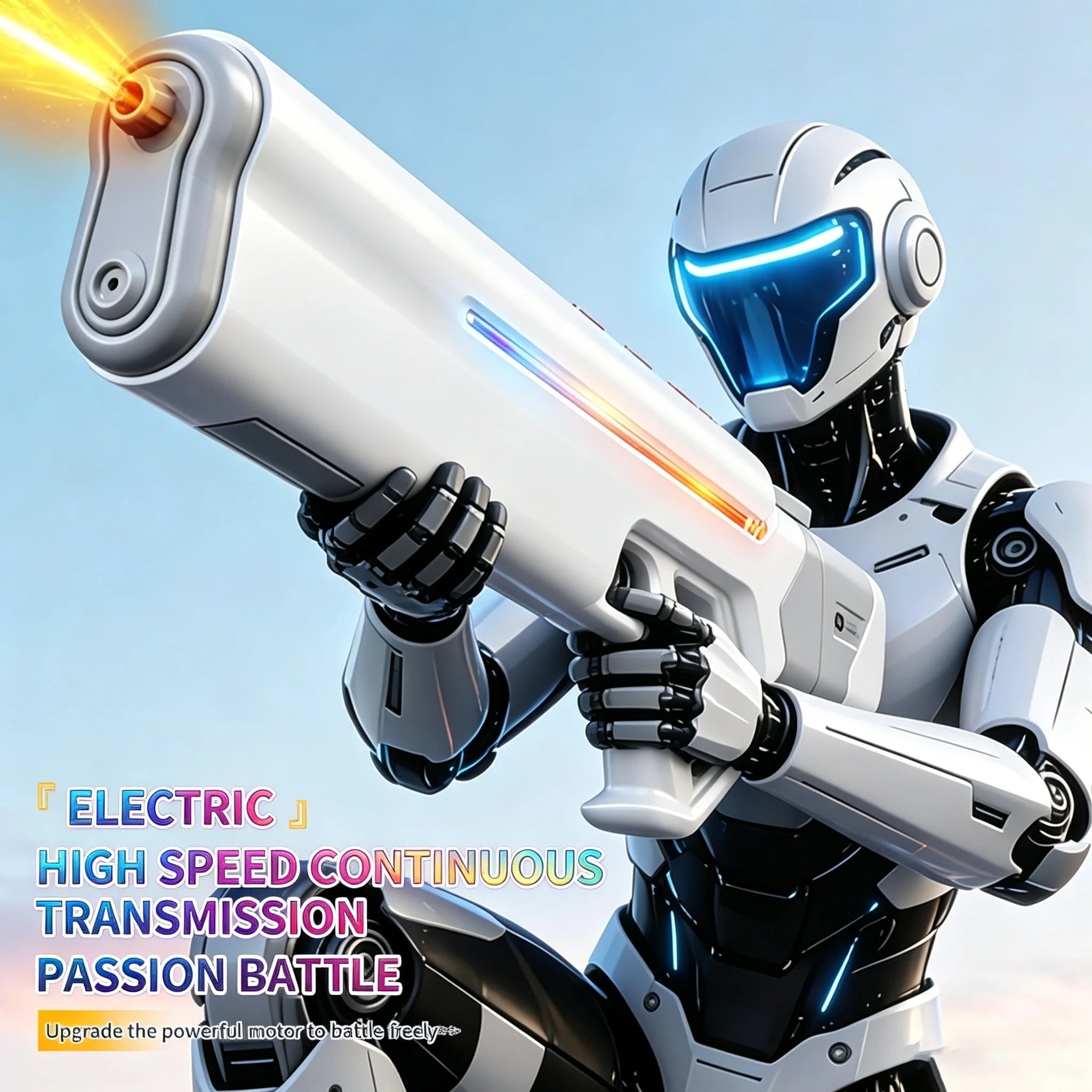 Electric Water Guns For Adults Powerful Squirt Automatic Water Suction Water Blasters Summer Outdoor Beach Toy For boys Kid Gift