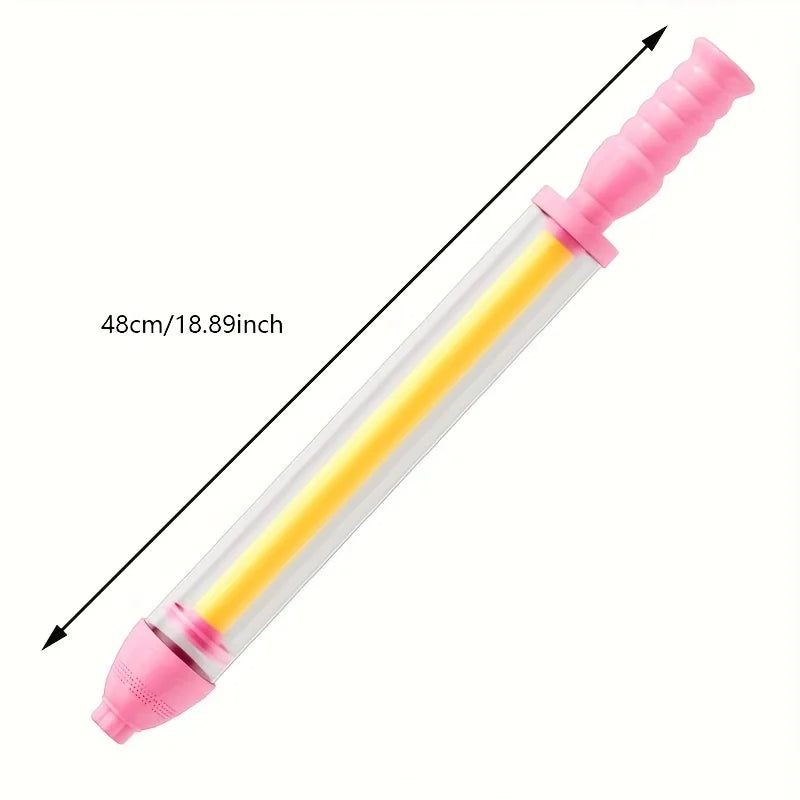 Firework Water Blaster Toy Summer Rotating Spray Water Gun Beach Pool and Outdoor Activities Water Shooter for Kids and Adults