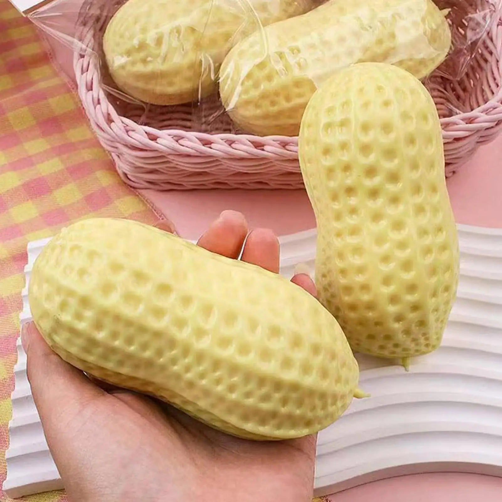 Food Shape Squeeze Toys Soft Slow Rising Stress Ball Dough Fidget Hand Calming Toy Kids Home Travel Anxiety Relief Sensory Game