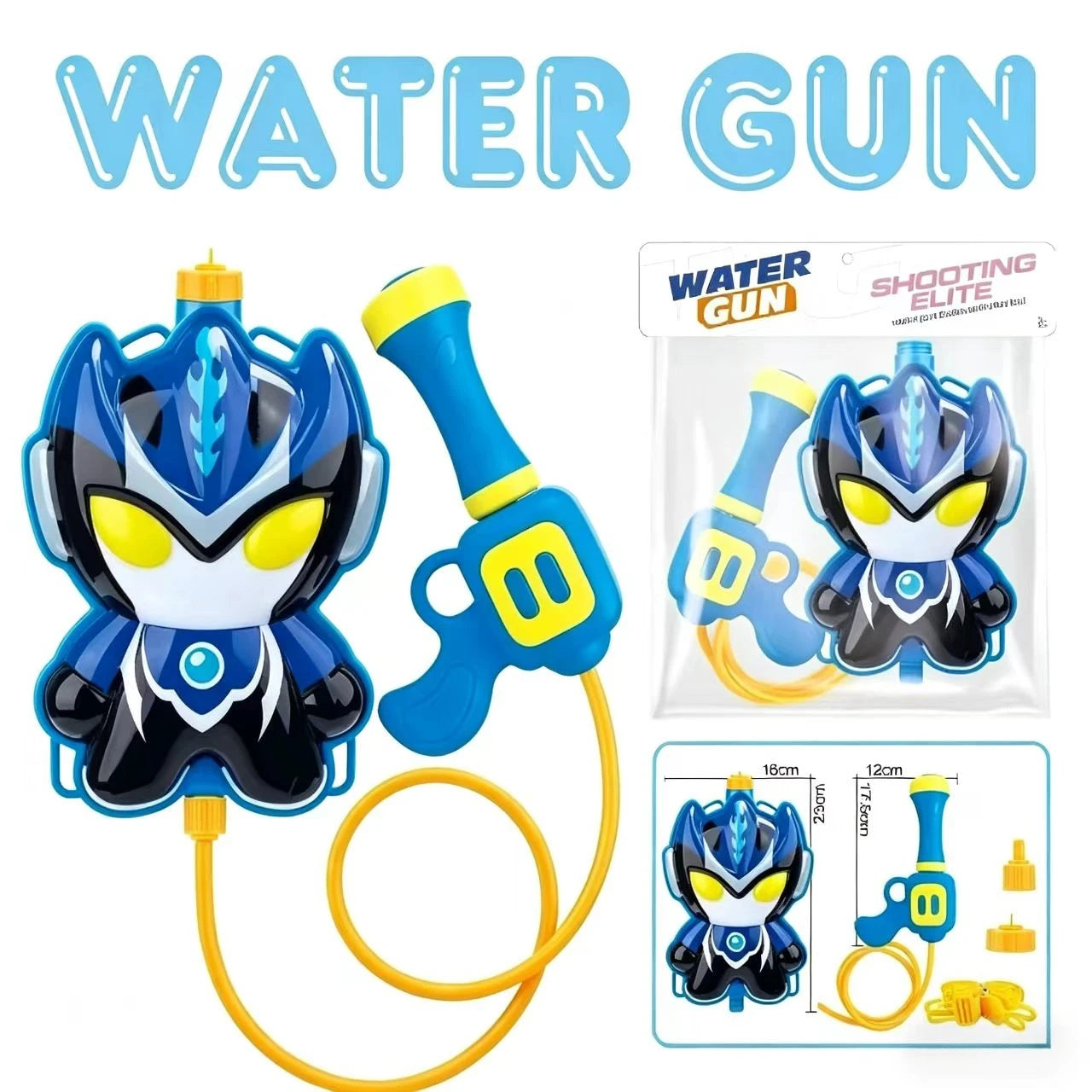 Children Backpack water gun Toys Summer Outdoor Beach Pool Garden Fight Games Kids Water fight Watergun outing toy Gifts