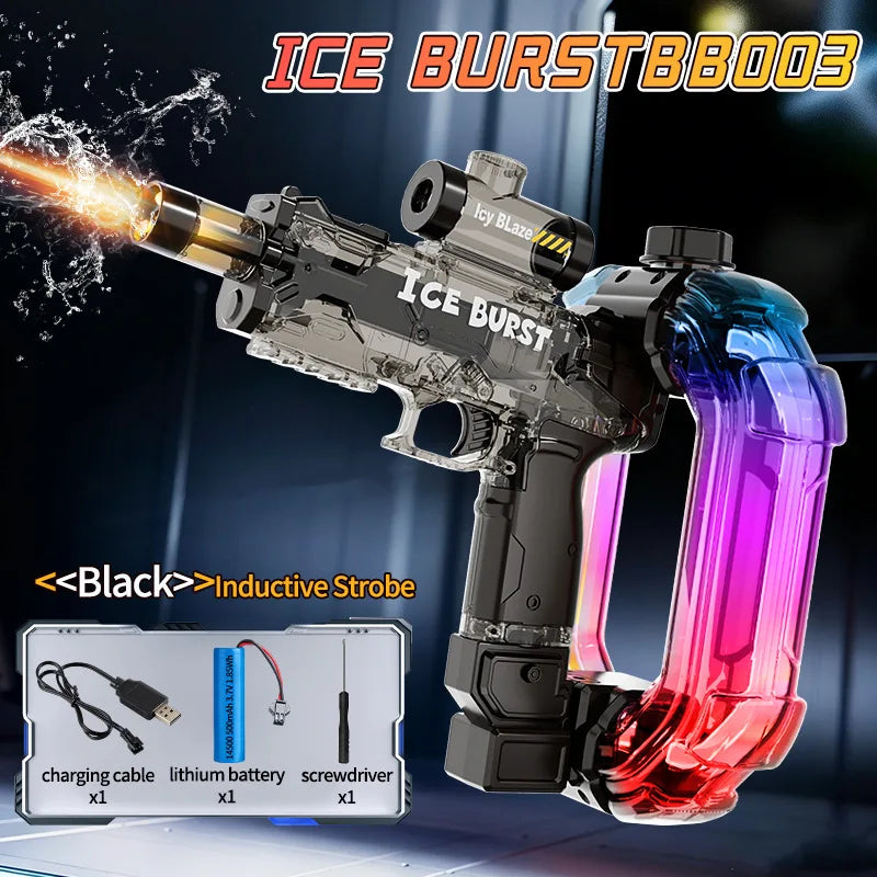 New Electric Water Gun Powerful Squirt Automatic Water Blasters Summer Outdoor Beach Toy for Kids Gift
