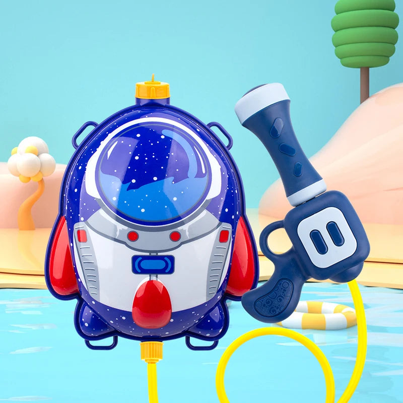 Children Backpack water gun Toys Summer Outdoor Beach Pool Garden Fight Games Kids Water fight Watergun outing toy Gifts