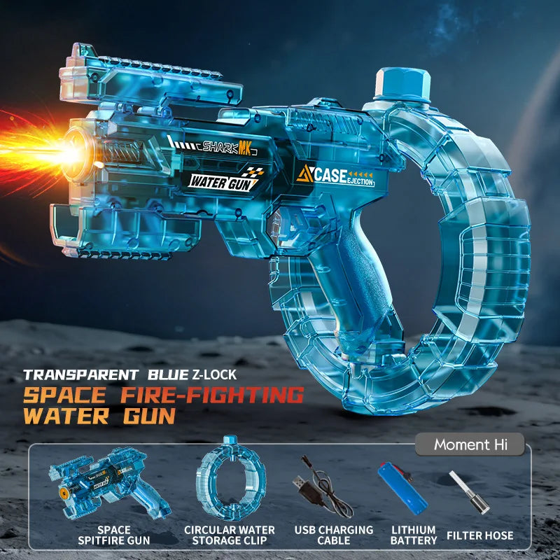 TK HOT! Electric Water Guns for Adults Powerful Squirt Automatic Water Blasters Summer Outdoor Beach Toy Compatible