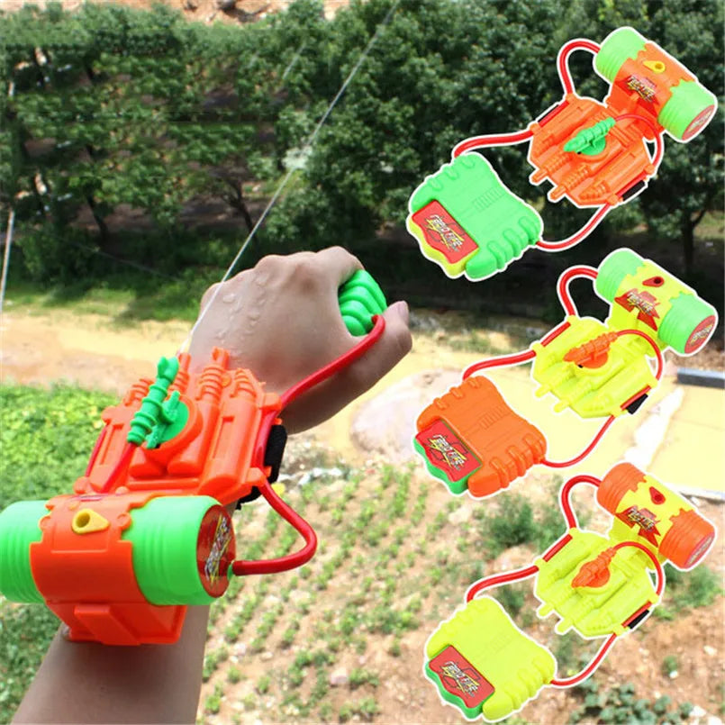 Water Gun Toys Fun Spray Wrist Hand-held Outdoor Beach Play Water Toy For Boys Sports Summer Pistol Gun Gifts